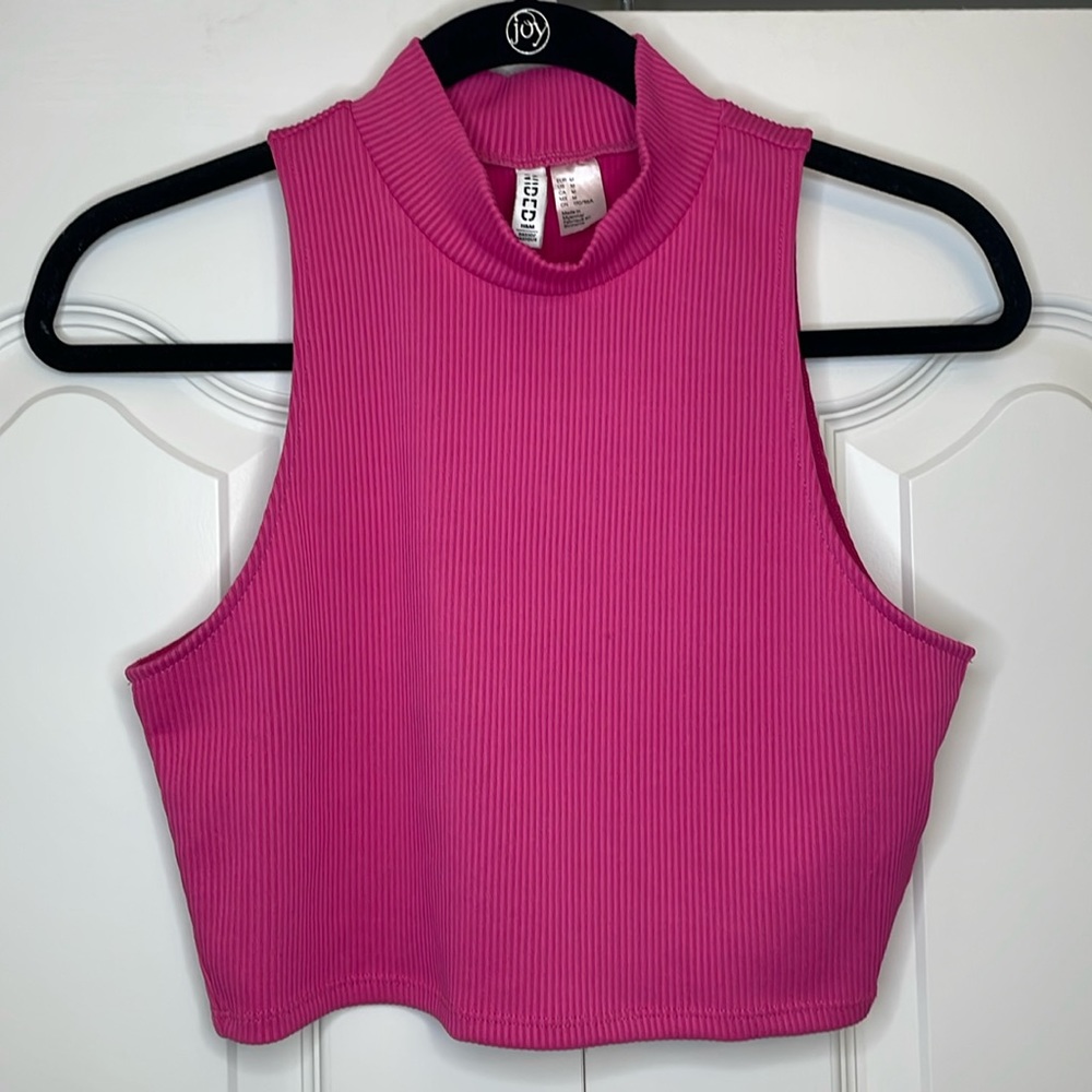 H&M DIVIDED | Ribbed Crop Tank